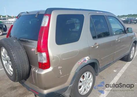 2005 Honda Cr-V Se из США, поврежденный, VIN JHLRD78925C019181
